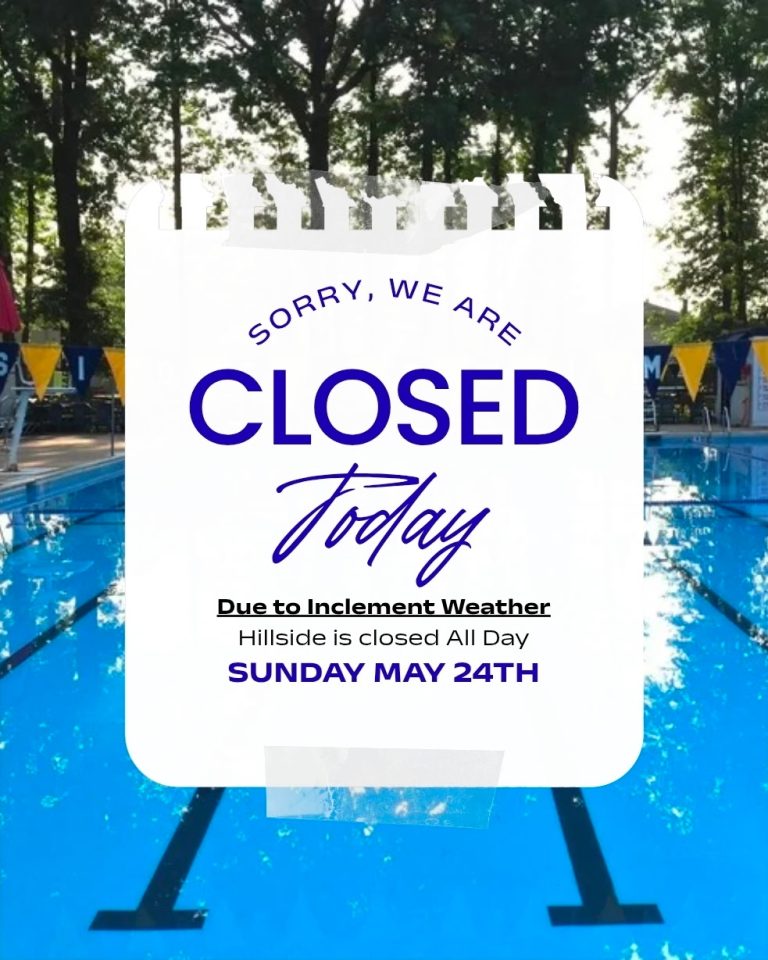 Hillside closed today