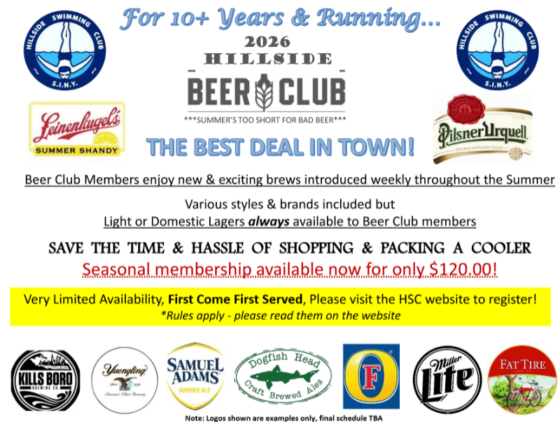 2026 Beer Club